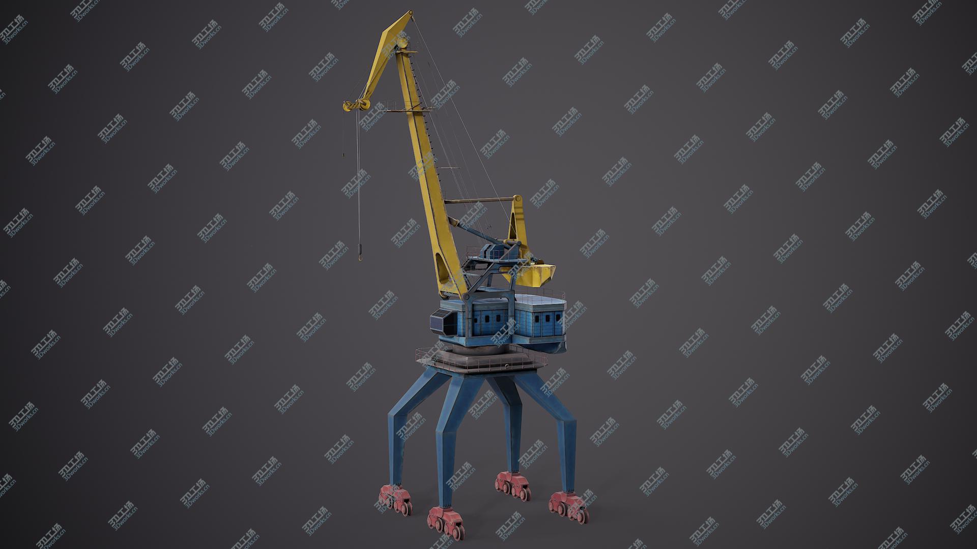 images/goods_img/2021040233/3D Port Crane Blue/1.jpg